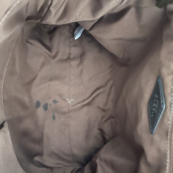 Fossil Parker Faux Leather Convertible Backpack Purse Handbag in Brown - Picture 12 of 16